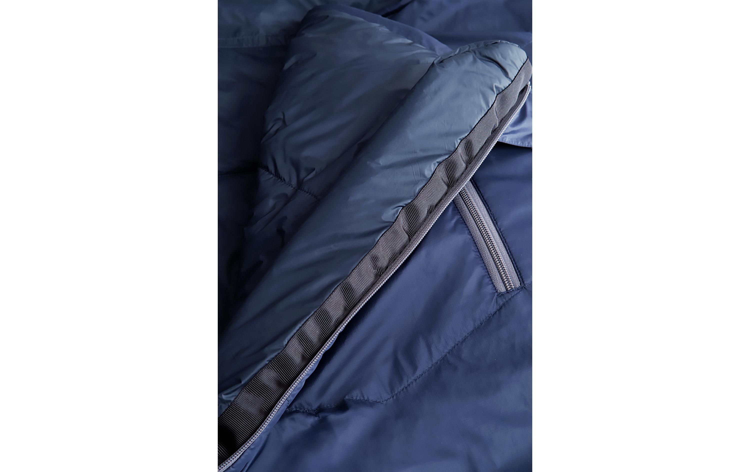 Schlafsack Biopod Wolle Zero Nylon, Night Blue<br>Hochwertiger leichter Schlafsack