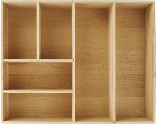 Ladekast, beukenhout, 26x7x32 cm, 86892