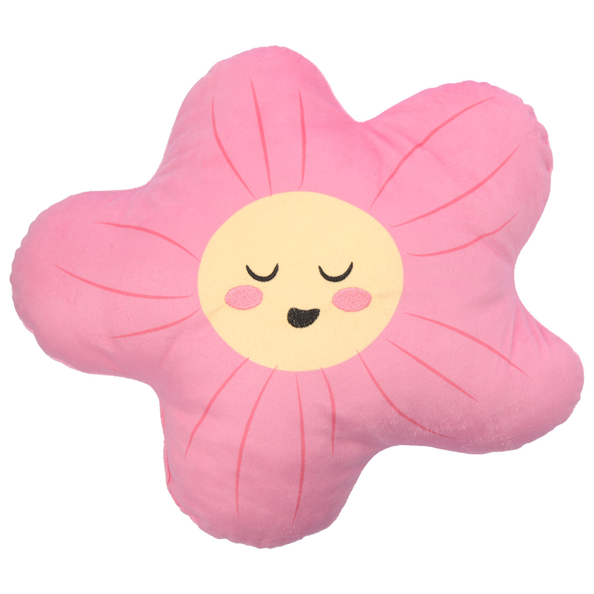 Topolino Figurenkissen Blume mit Füllung rosa
