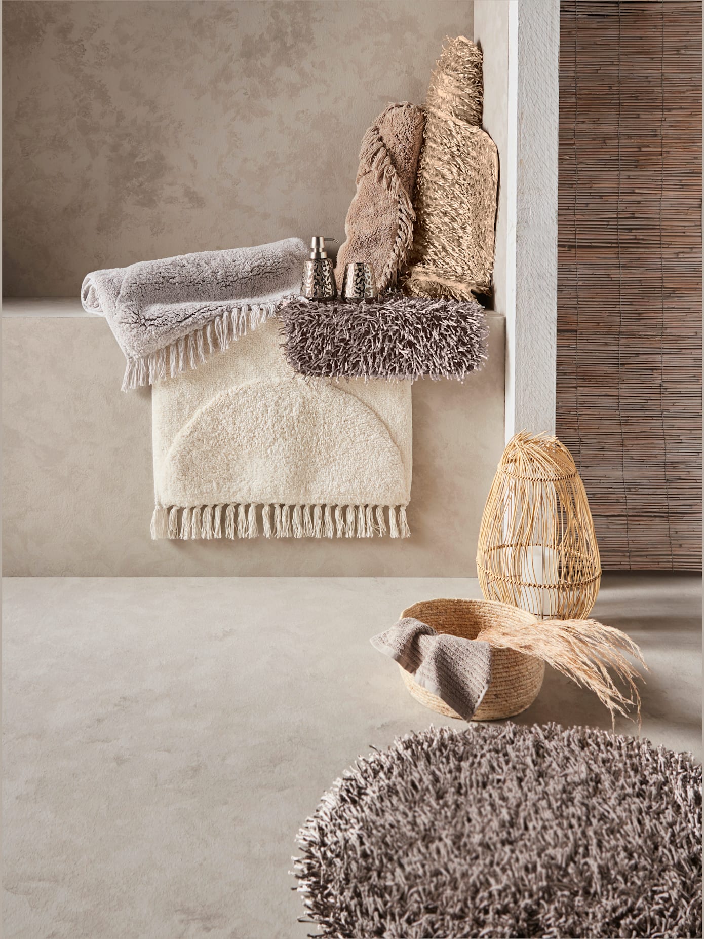 Tapis de bain acrylique facile d'entretien