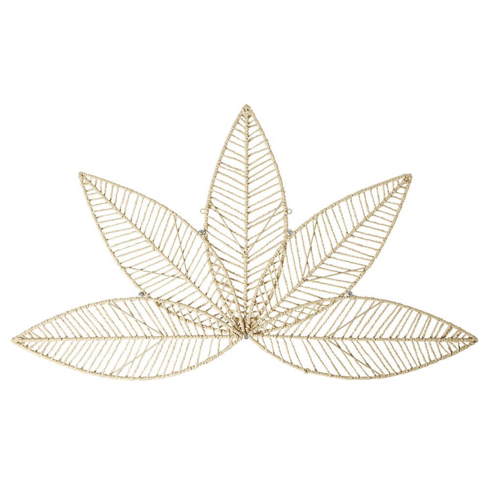 Feuille déco murale papier marron L100xH56cm