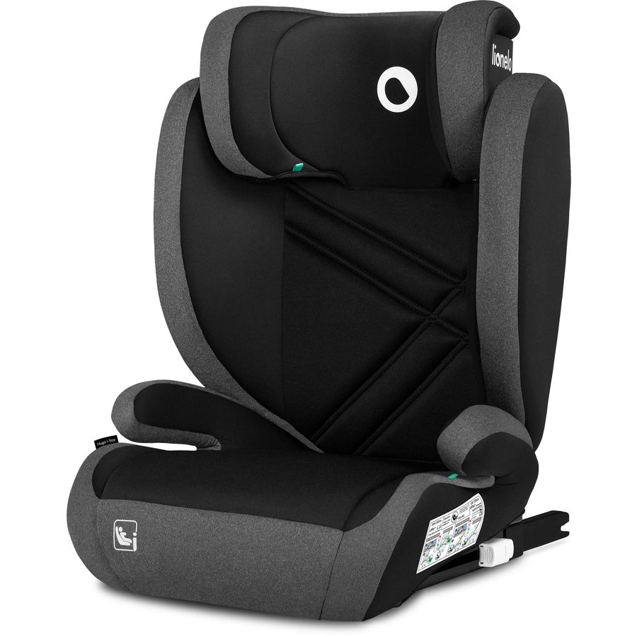 lionelo Kindersitz Hugo i-Size Black Grey