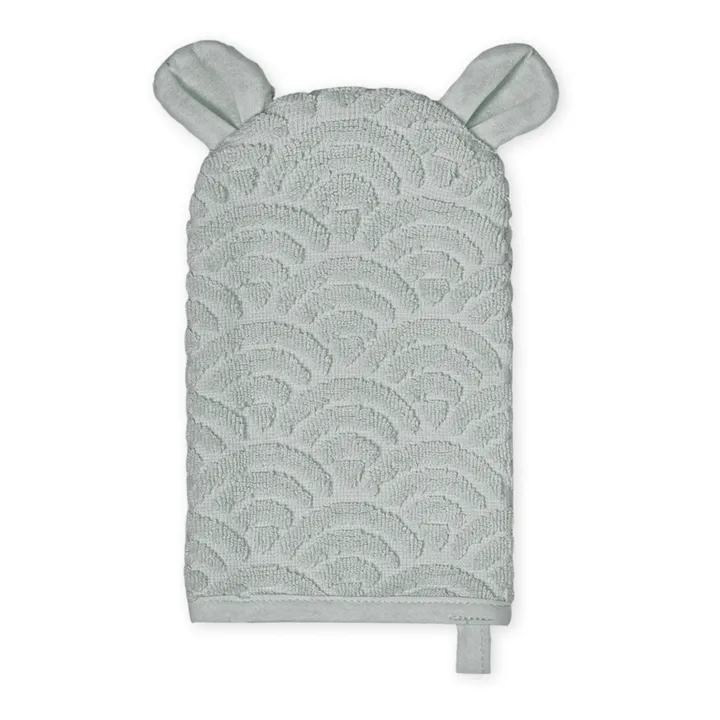 Cam Cam Gant de toilette en coton bio | Gris