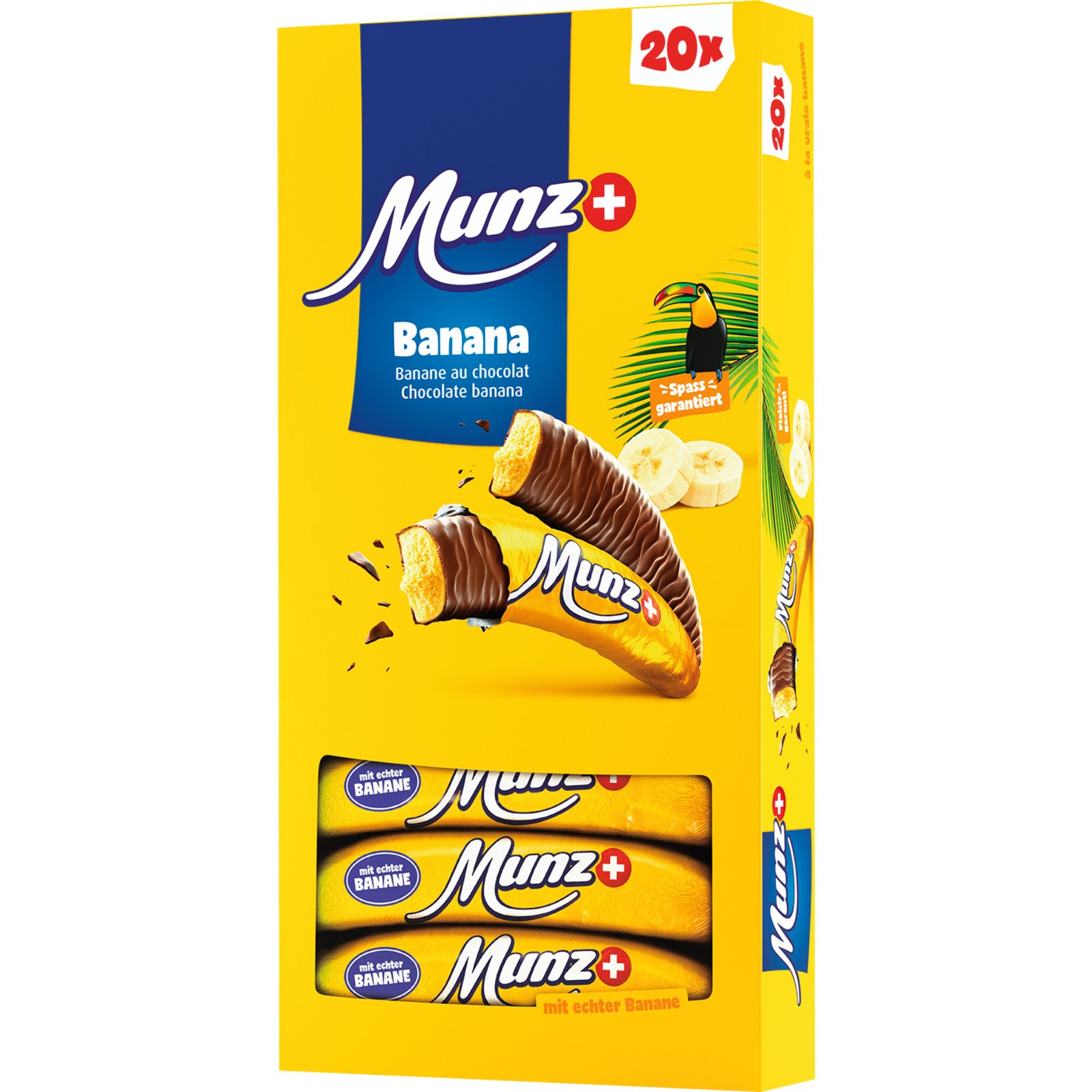 Munz Mega Pack Banane 20x19g