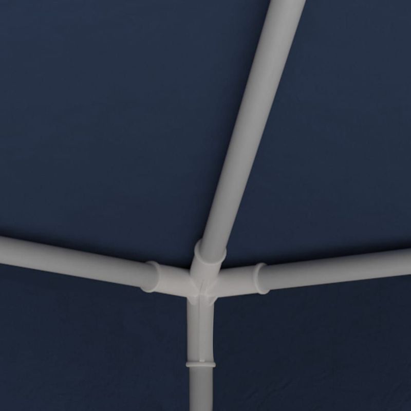 Partytent - Blauw - Polyethyleen - Roestbestendig Staal