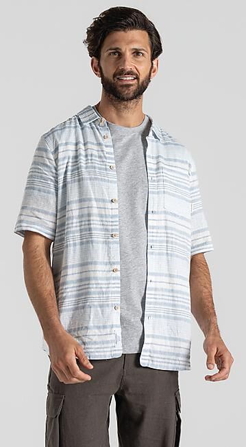 CRAGHOPPERS - CHEMISETTE CARTWRIGHT SHORT SLEEVED SHIRT M