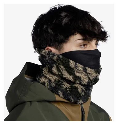 Tour de Cou Buff Solid Ice Noir/ Marron