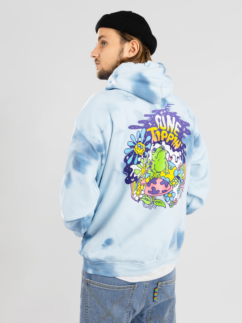A.LAB Gone Trippin Hoodie tie dye