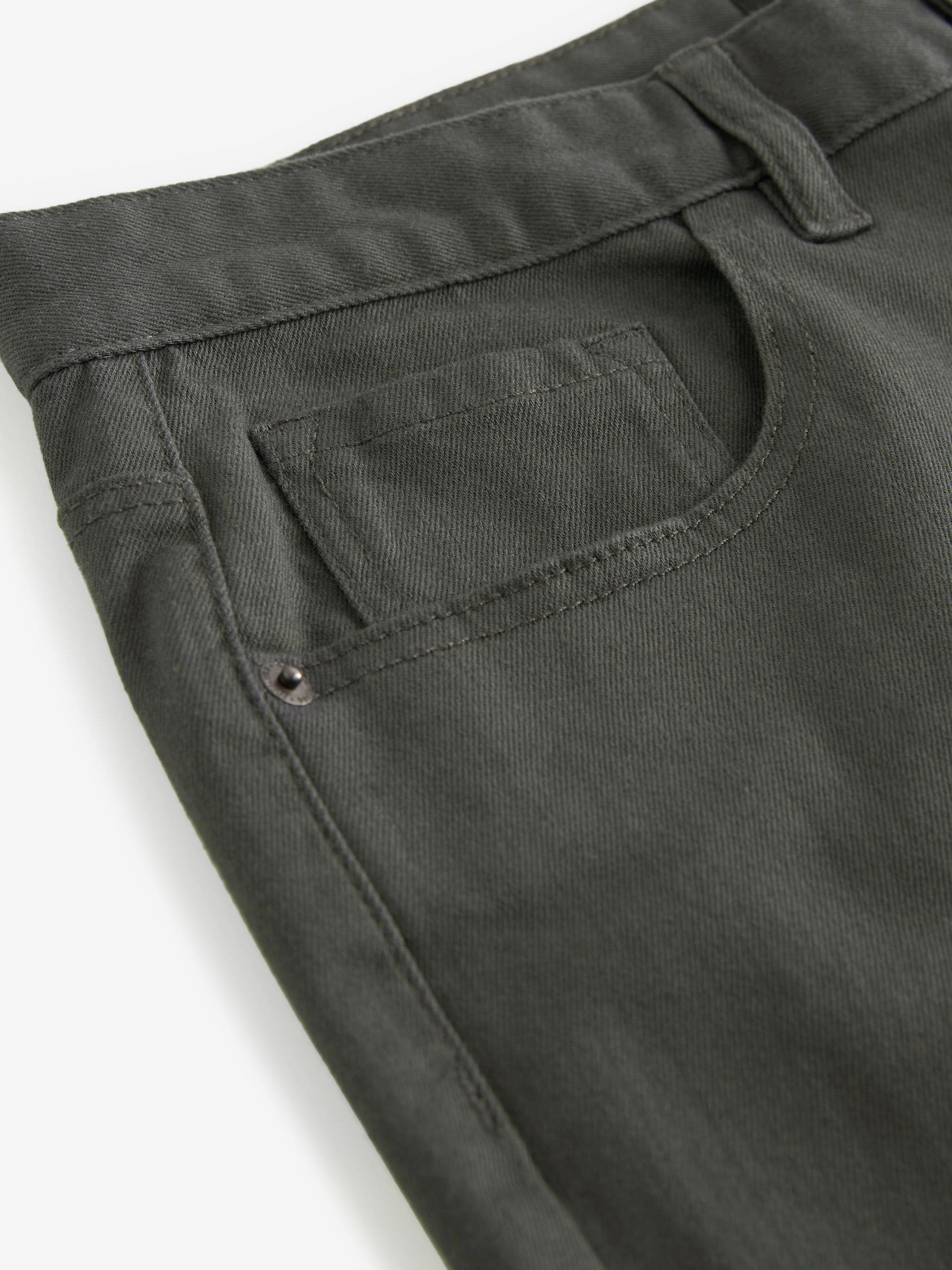 Antraciet - Enkele - Slim fit klassieke stretchy jeans