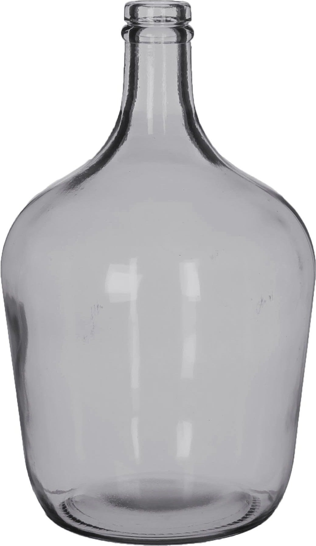 Mica Decorations fles Diego grijs D 18 H 30 cm