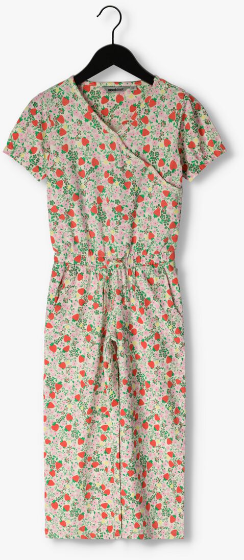 MOODSTREET koraal moodstreet jumpsuit jumpsuit aop strawberries