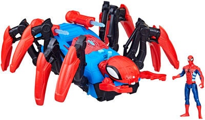 Marvel Spider-Man Crawl 'n Blast Spider Kjøretøy med Figur