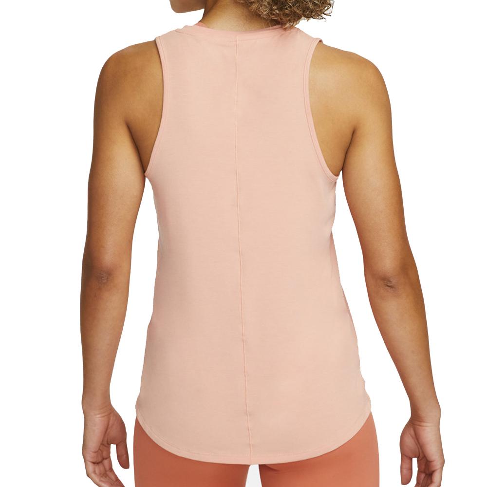 Nike Débardeur Rose Femme Nike One Luxe