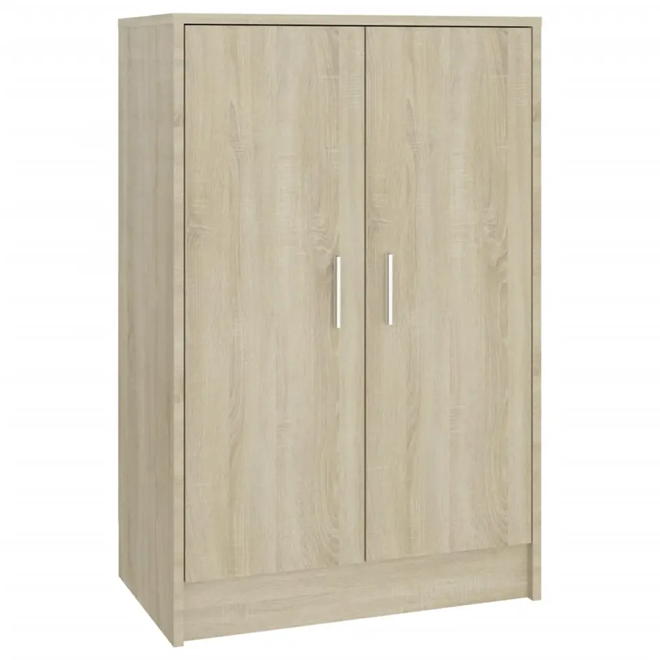 vidaXL - Schoenenkast - Bruin - Bewerkt hout - 60 x 35 x 92 cm