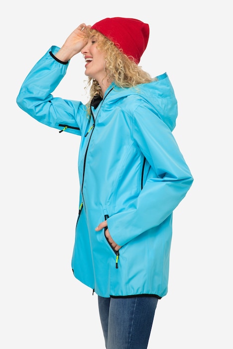 Funktions-Jacke, Kapuze, Zipptaschen