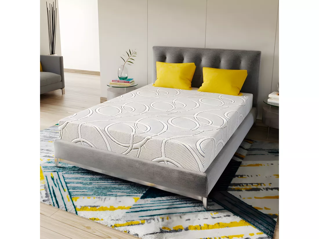 OLYMPE LITERIE | Matelas POSEIDON 160x200 cm | Mousse avec mémoire de forme
