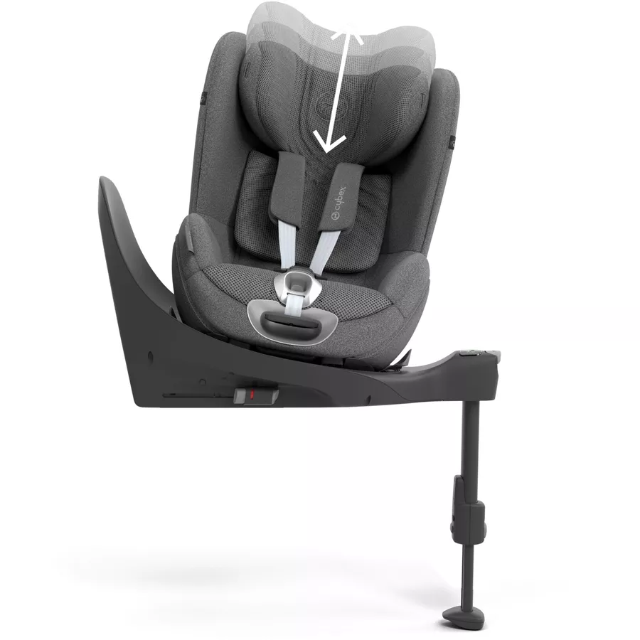 cybex PLATINUM Reboarder Sirona T I-Size Mirage Grey Plus mit Basisstation Base T