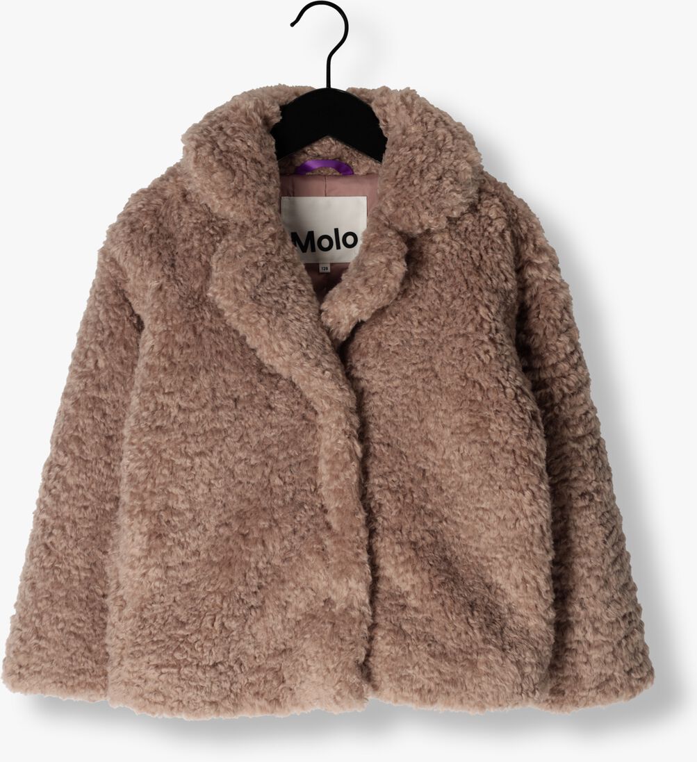 MOLO paarse molo faux fur jas harlyn
