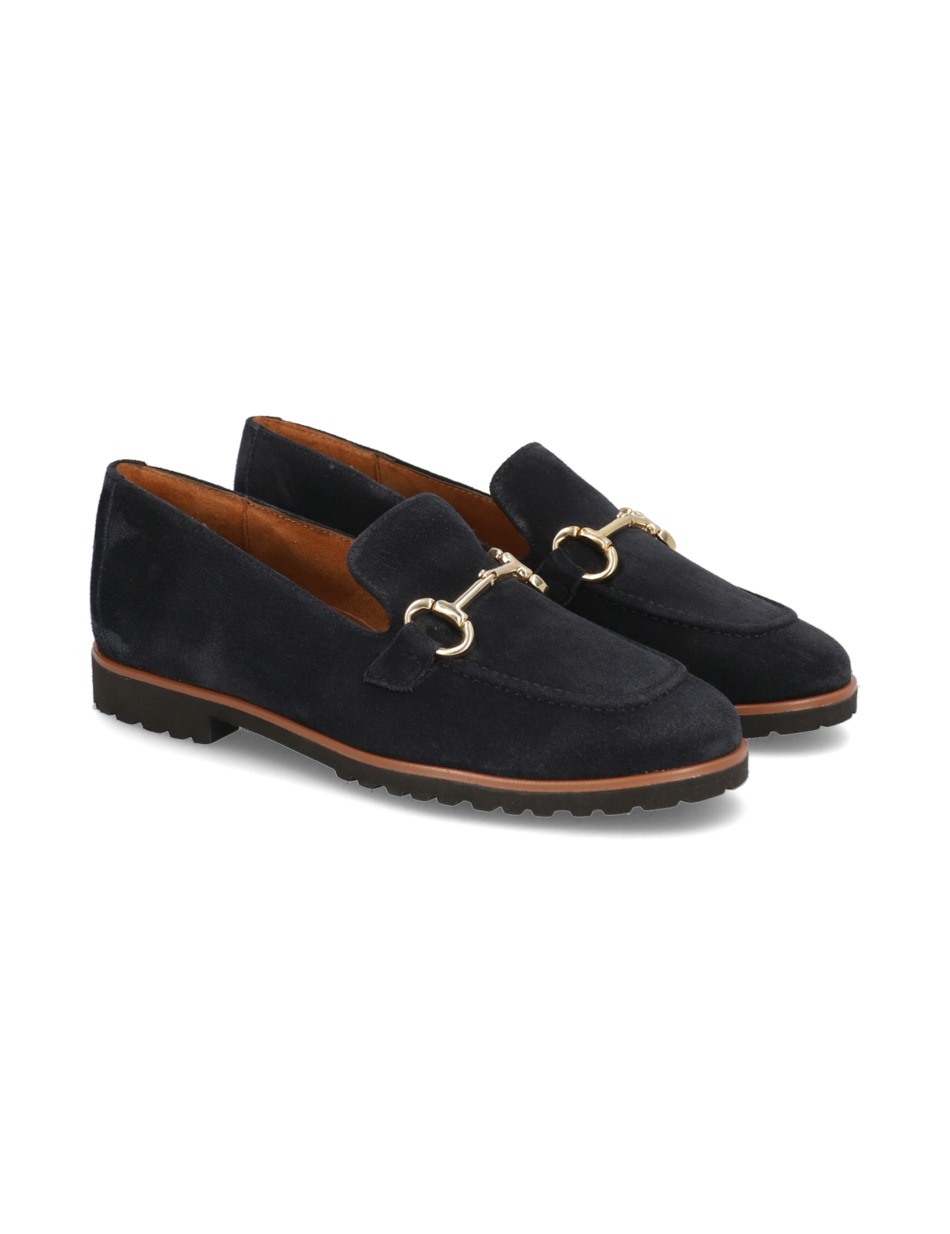 Veloursleder Slipper