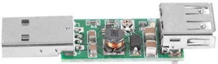 Fafeicy Boost Converter Module, USB naar USB 5 V naar 6-15 V Instelbare uitgangsspanning Step-up Board DC-DC Step-up Boost Converter Module