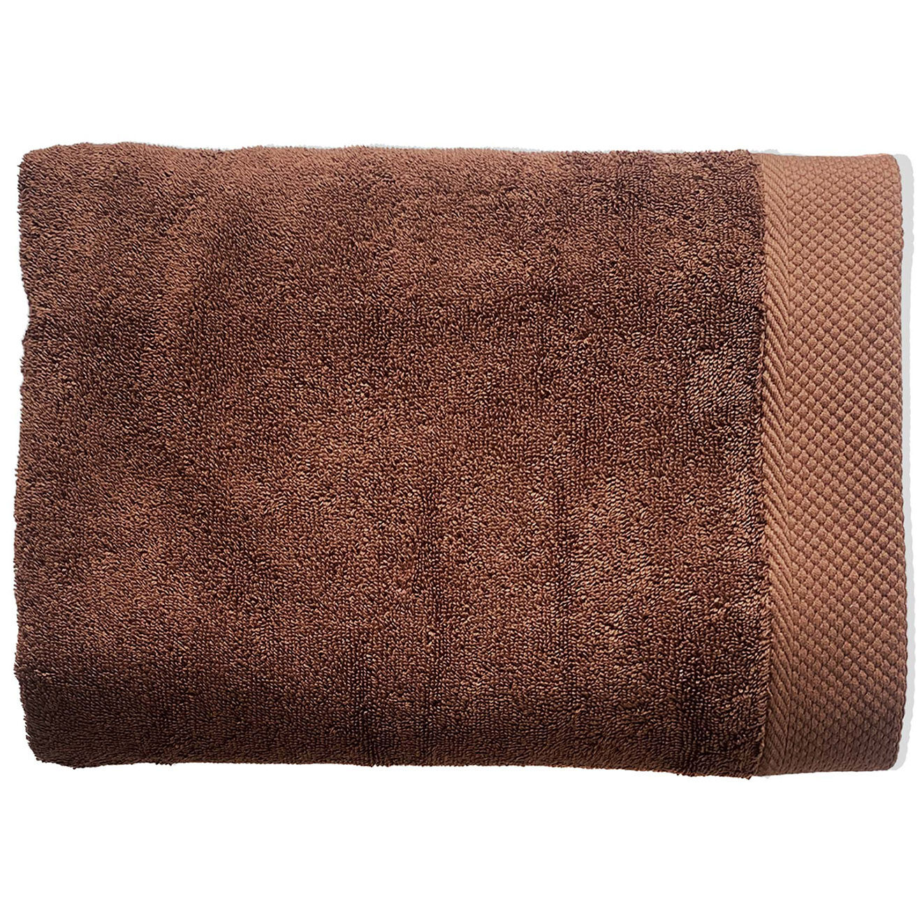 Soft by Perle de Coton Drap de douche noyer