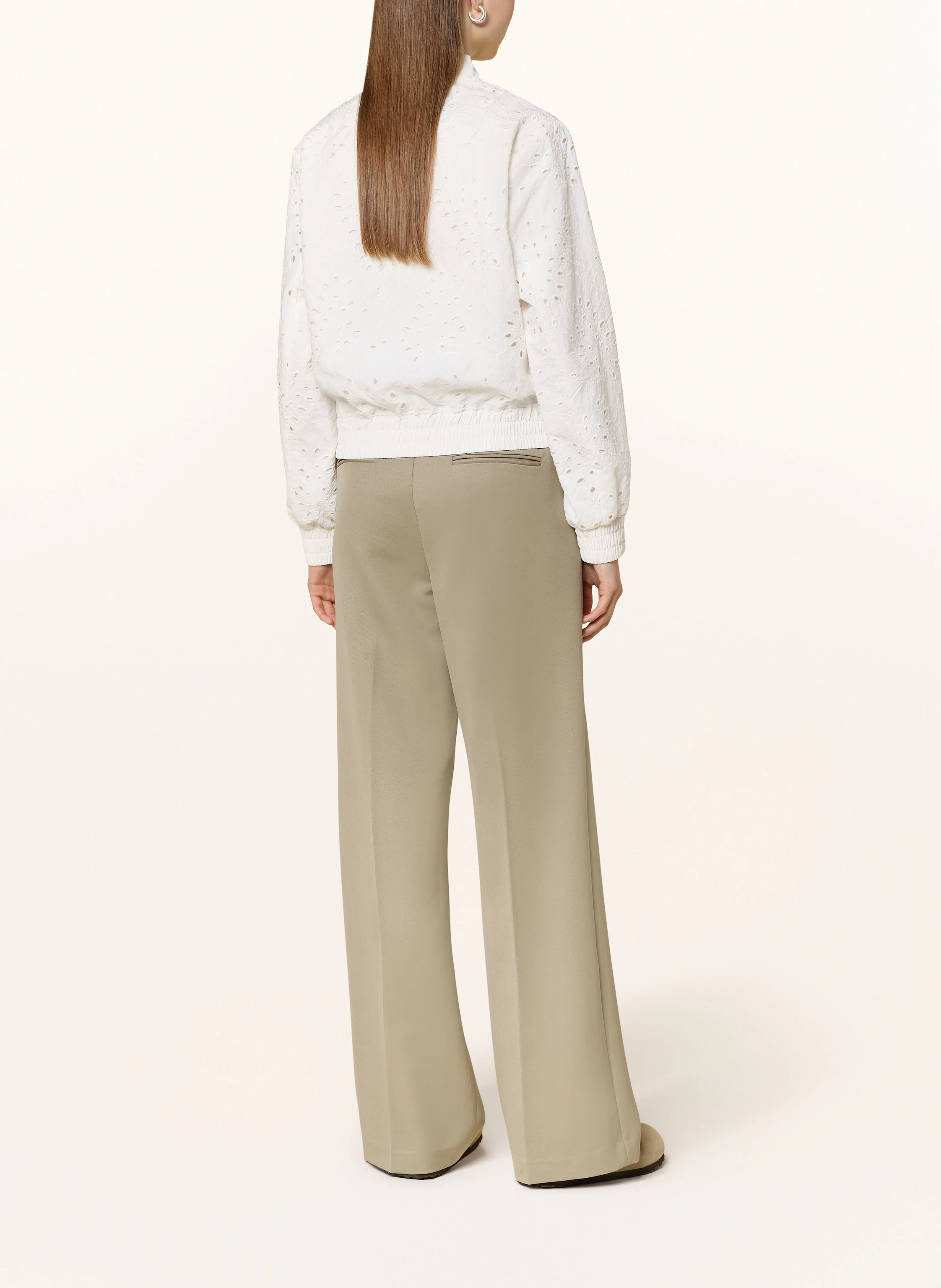 darling harbour Blouson mit Lochspitze