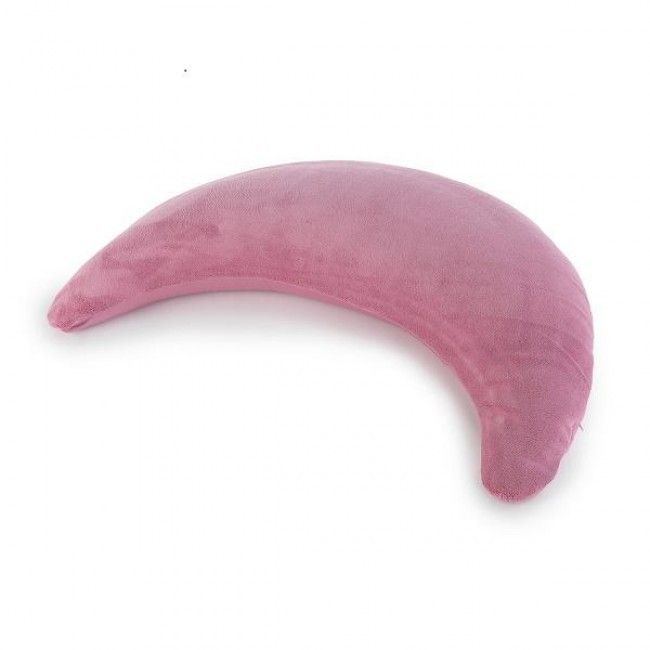 Theraline Plüschmond Stillkissen Malve