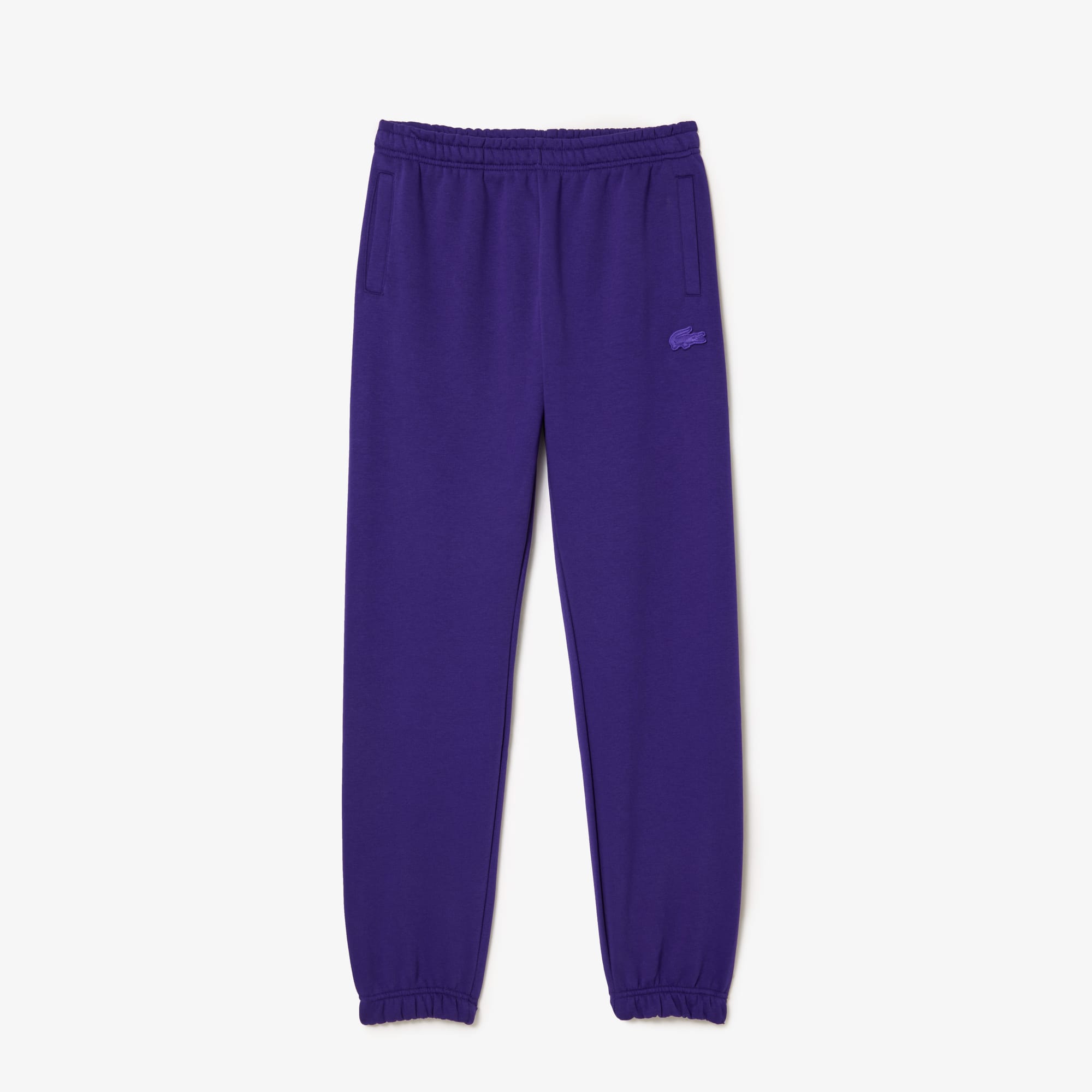 Pantalon de survêtement Jogger en molleton gratté Pantalons de survêtement - Violet - Lacoste - Femme