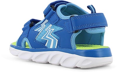 Leaf Filipstad  Blinkende Sandaler, Blue/Lime