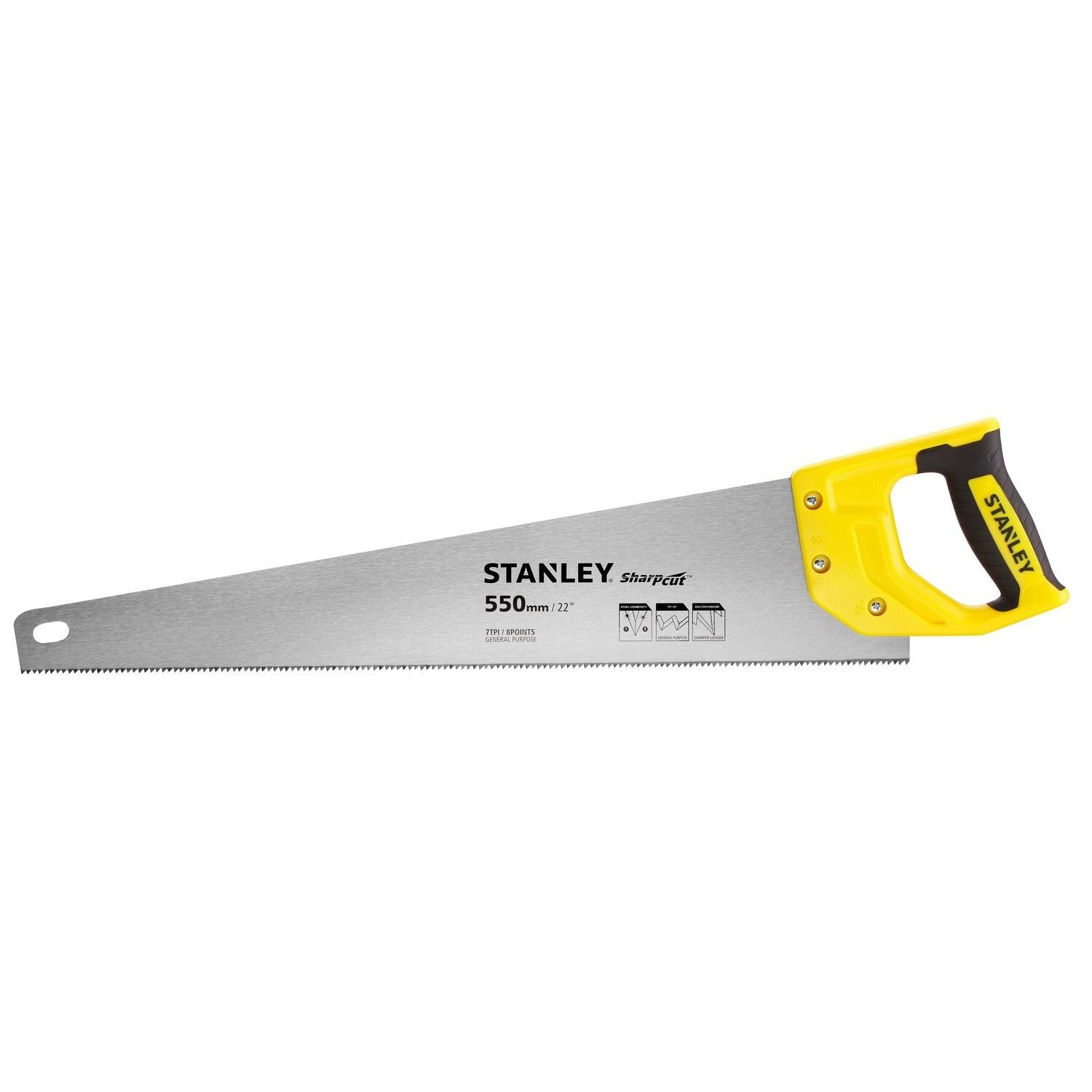 Stanley STHT20368-1 Universeel Zaag SharpCut 550mm 7T/inch