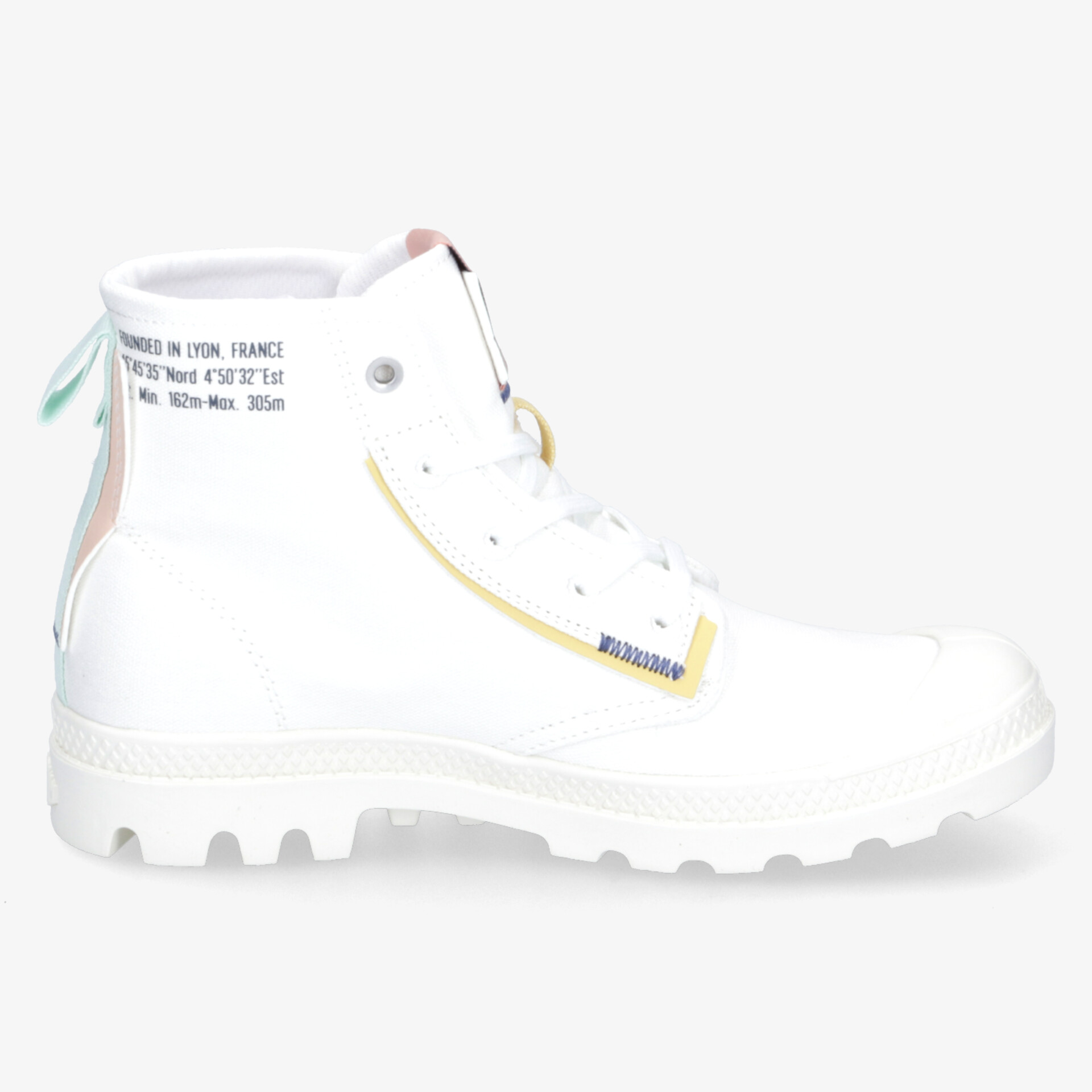 PALLADIUM Pampa Underlayer Damen Sneaker High weiß