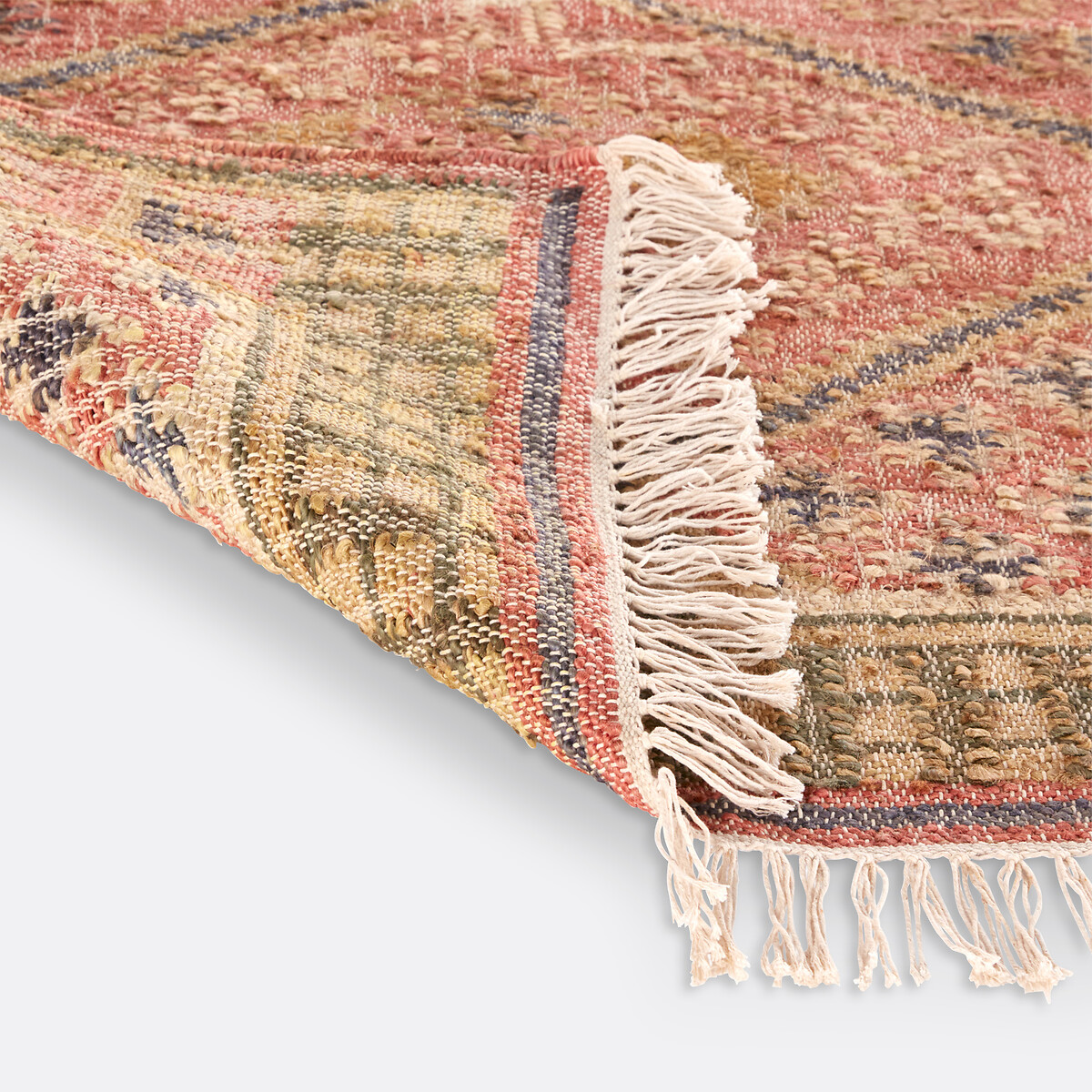 LA REDOUTE INTERIEURS<br>Tapete Kilim em juta e algodão, Saliha