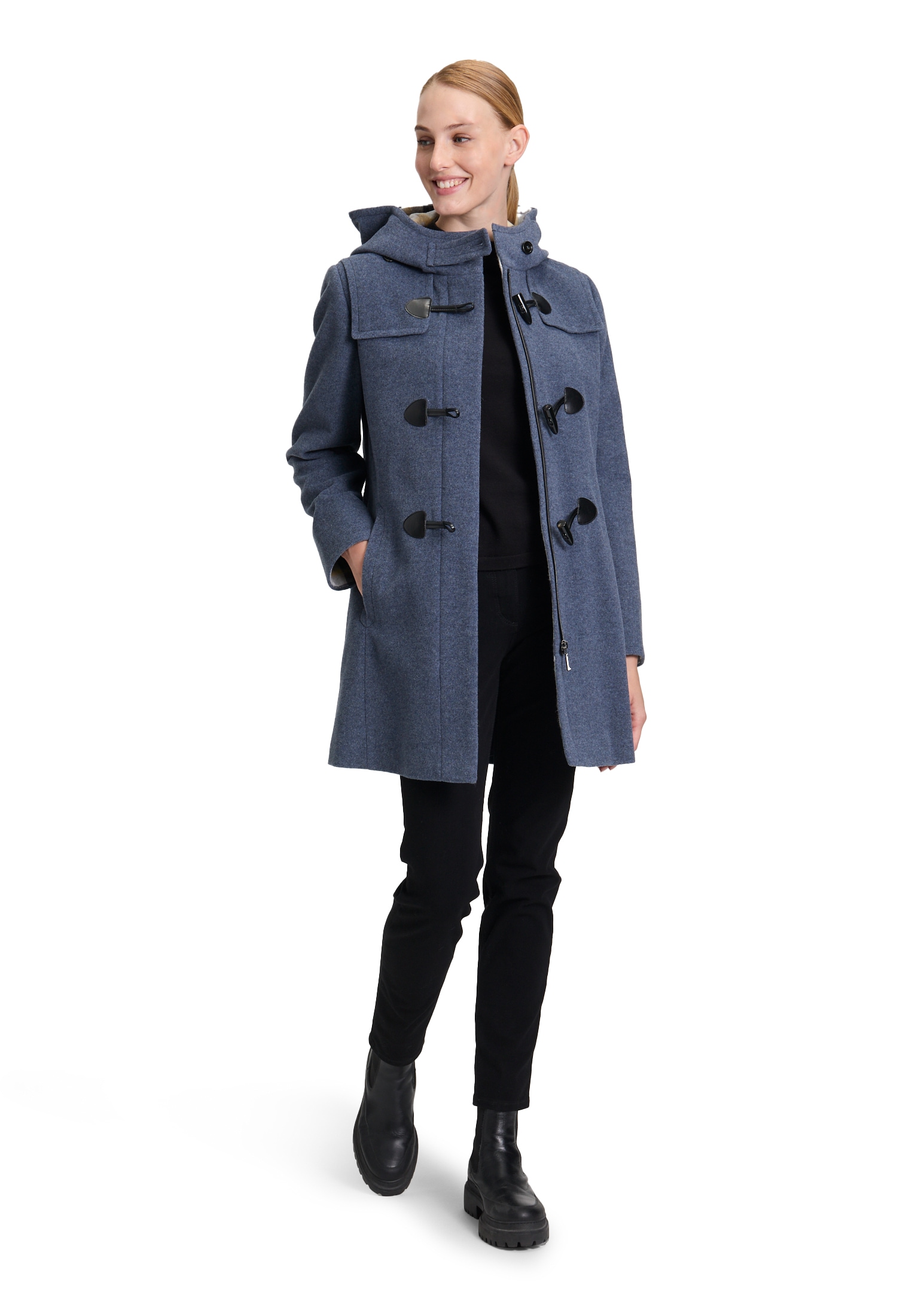 Gil Bret Wolljacke mitKapuze mit Kapuze