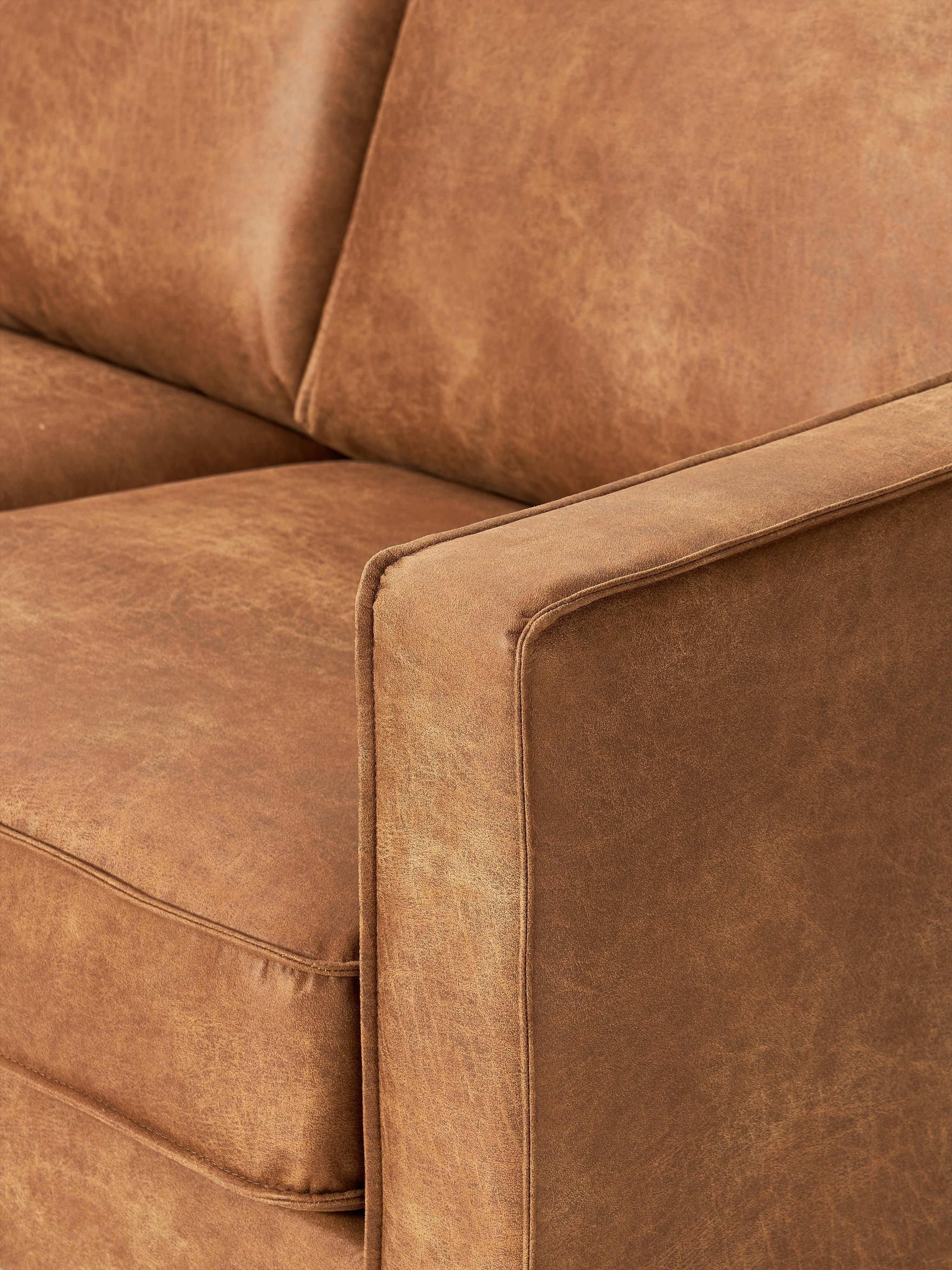 XL leren hoekbank Hunter