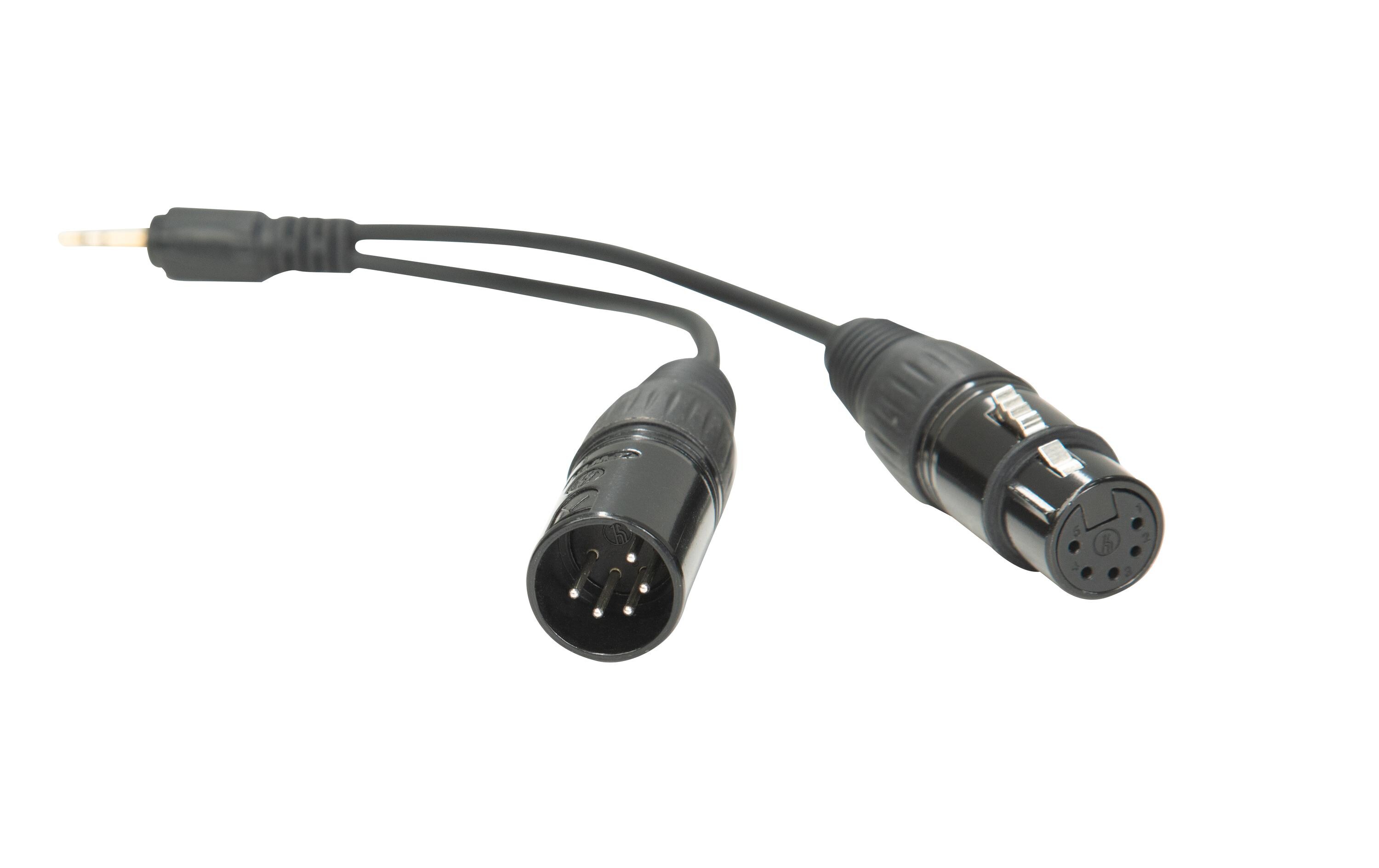 Adapter CB-DMX-3.5C-1/2DMX Adapter Kable mit 3.5 mm Stecker