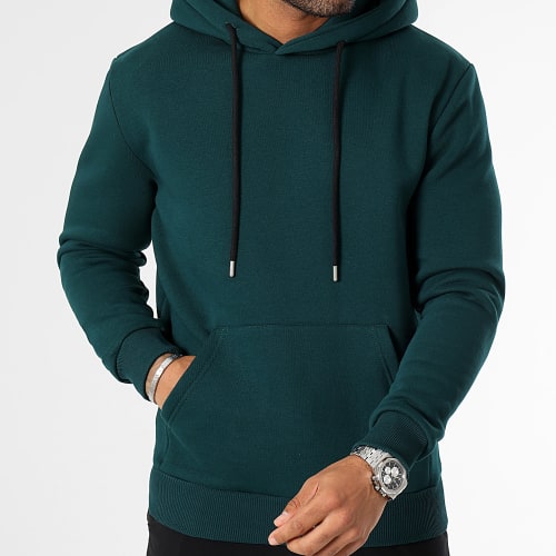 Sweat Capuche 3050 Vert Bouteille