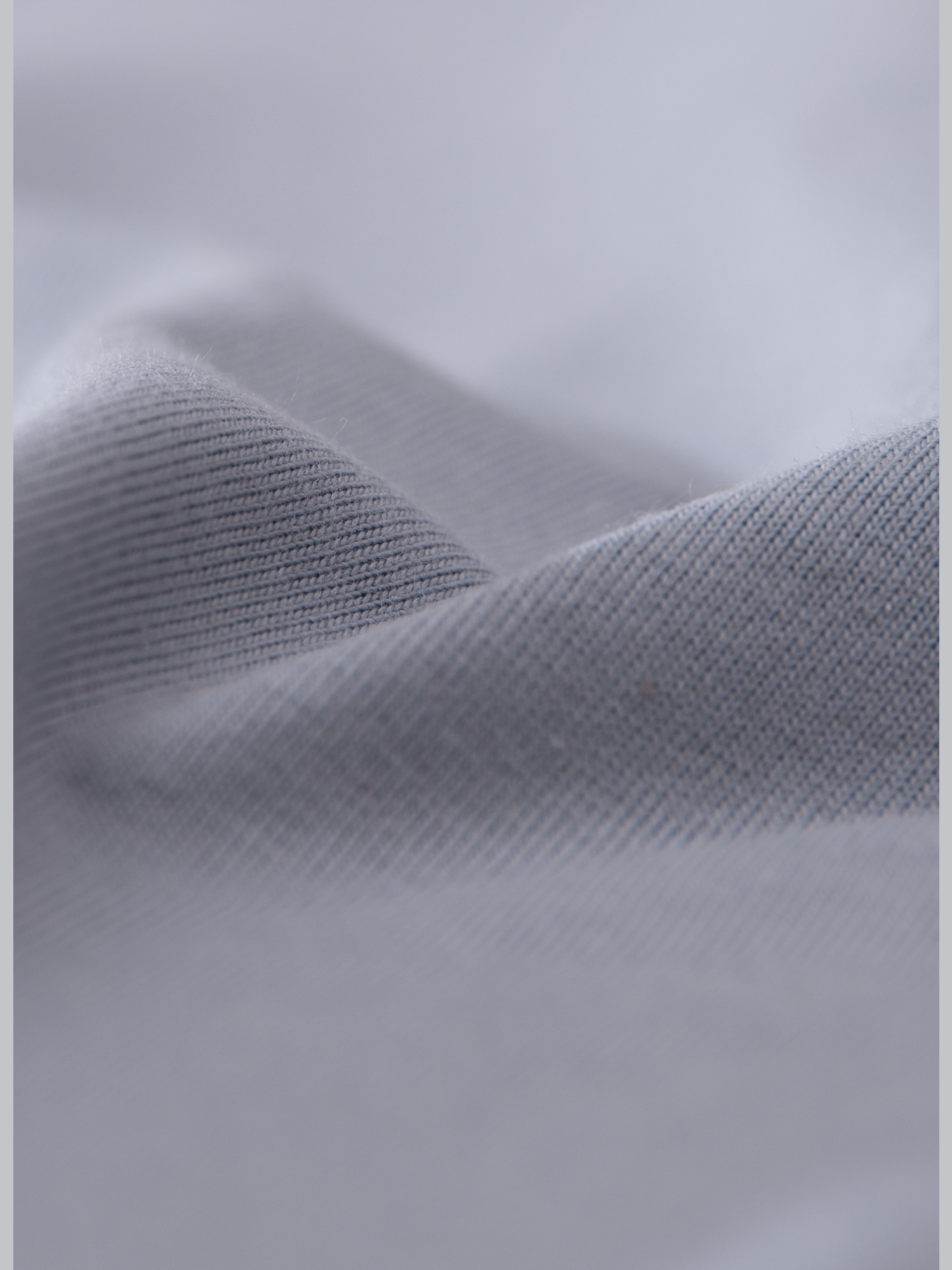 T-Shirt DELUXE Baumwolle Cool-grey