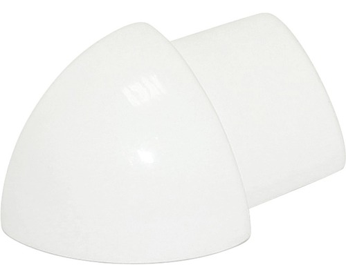 Hoekstuk Dural Durondell DRP 1030-Y wit 10 mm 2 stuks