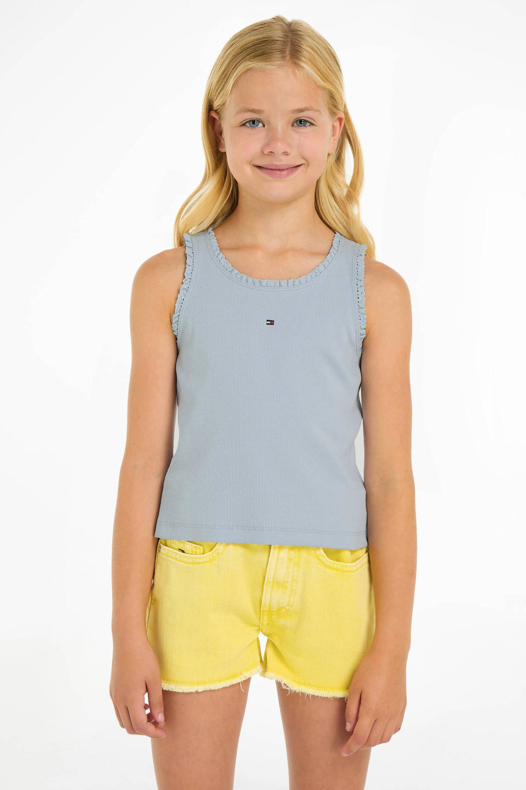 Tommy Hilfiger singlet lichtblauw