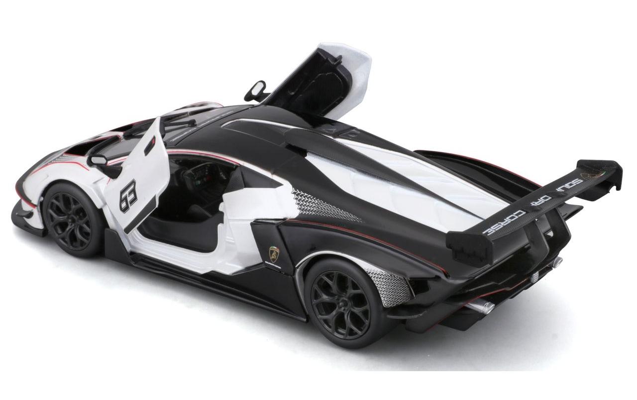 Race Lamborghini Essenza SCV12 Weiss 1:24Sammlermodell im Massstab 1:24