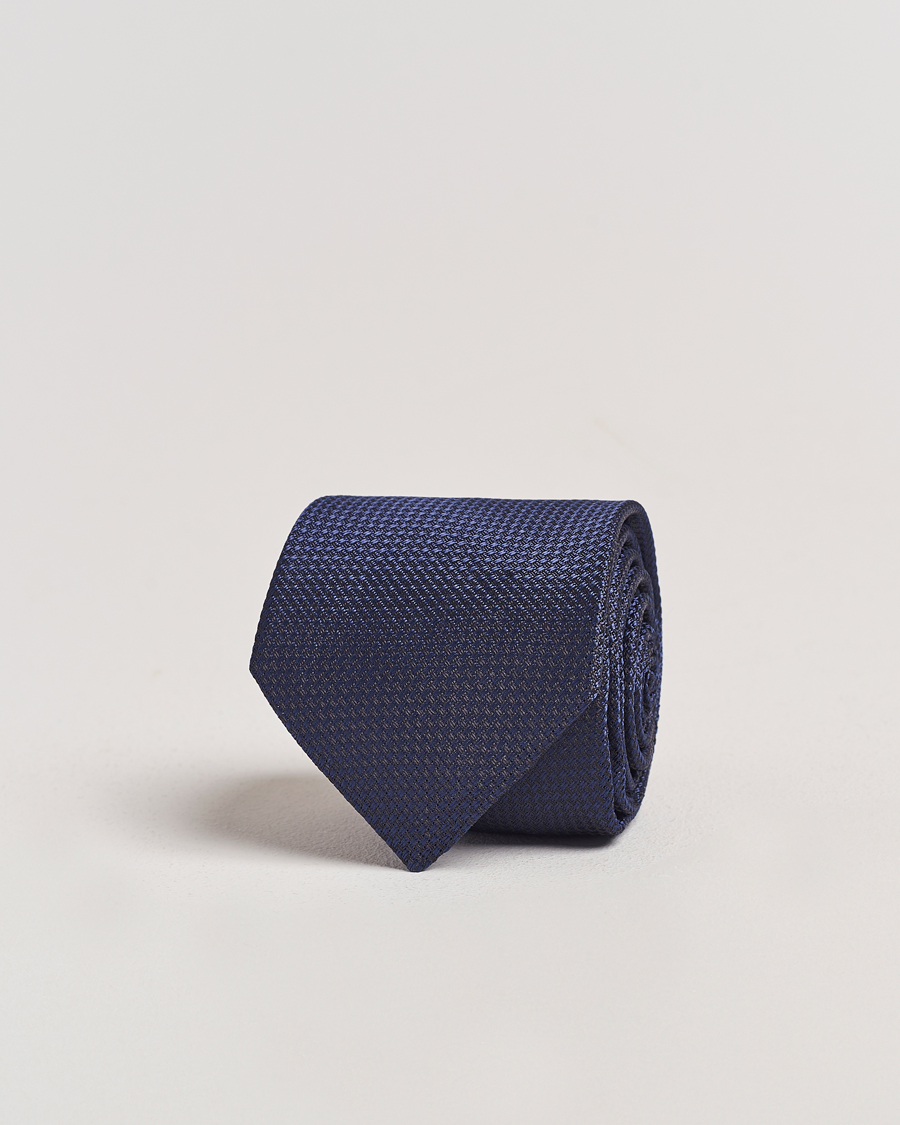 Morris Structure Tie Navy