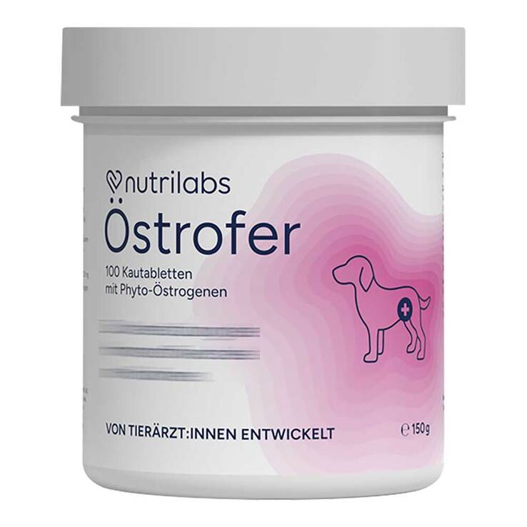 Östrofer Kautabletten für Hunde, 100 St