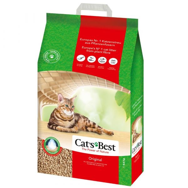Cat's Best Areia Aglomerante Oko Plus Gatos 40L