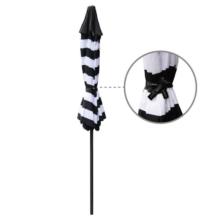Yolanda 108'' Lighted Market Umbrella