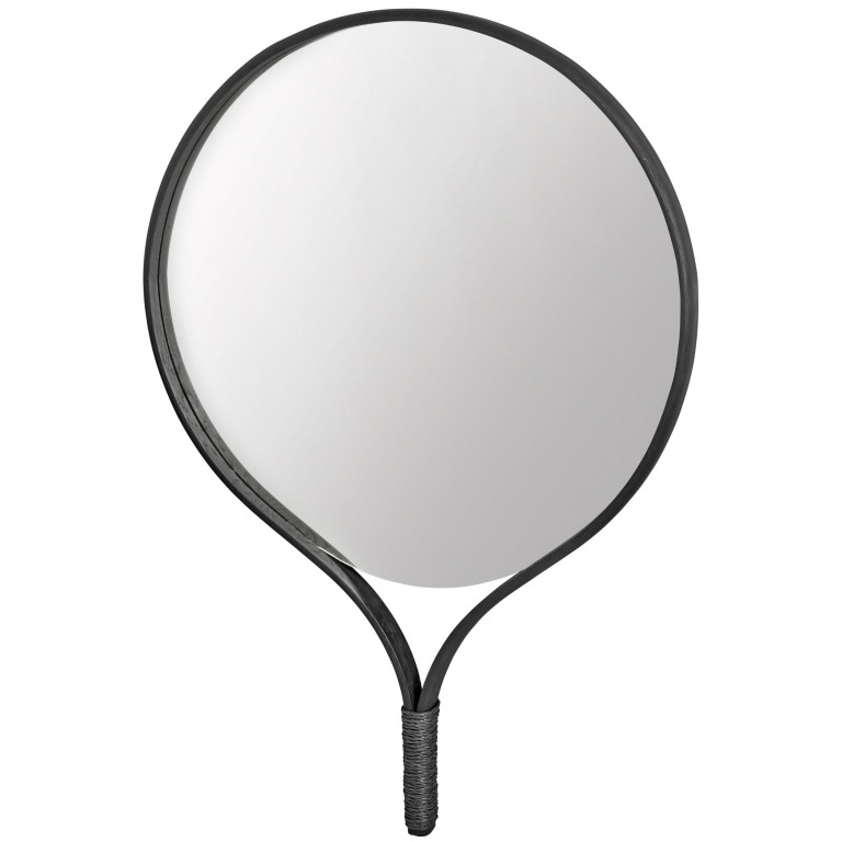 Bolia Racquet spiegel rond zwart eiken