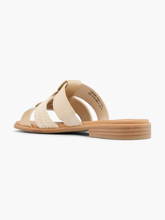 Graceland Pantolette beige