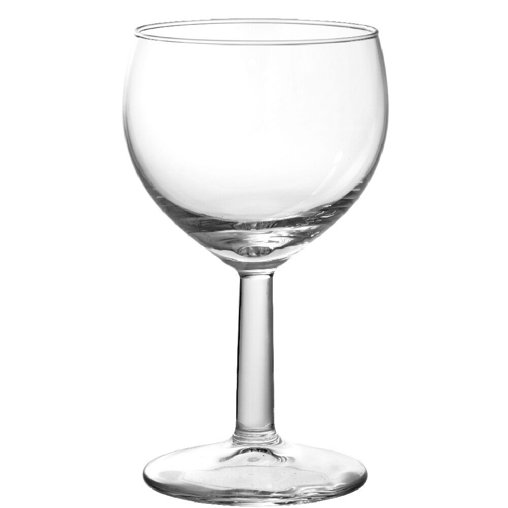 Lot de 10 verres à ballon transparents 19cl