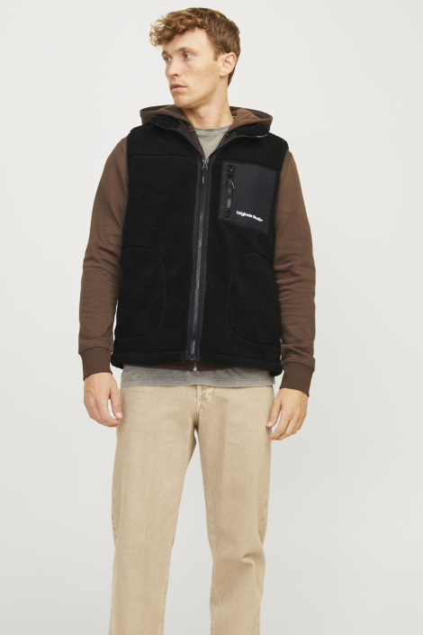 Jack & Jones zwarte heren jas
