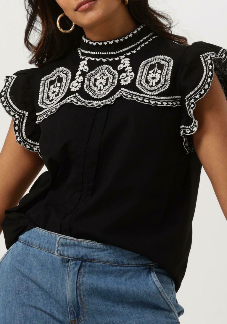 TWINSET MILANO zwarte twinset milano top 9814659-cpc
