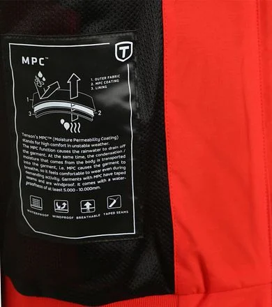 Tenson Andrew MPC Jacket Rood 5018101-226 kopen